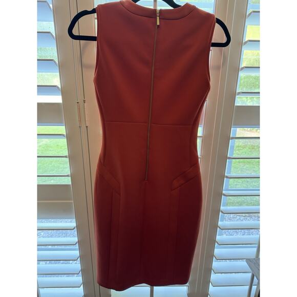 Calvin Klein Shoes Dress Burnt Orange Sleeveless 2 - Picture 4 of 6